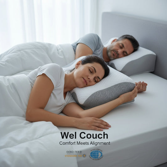Welcouch Memory Foam Cervical Pillow