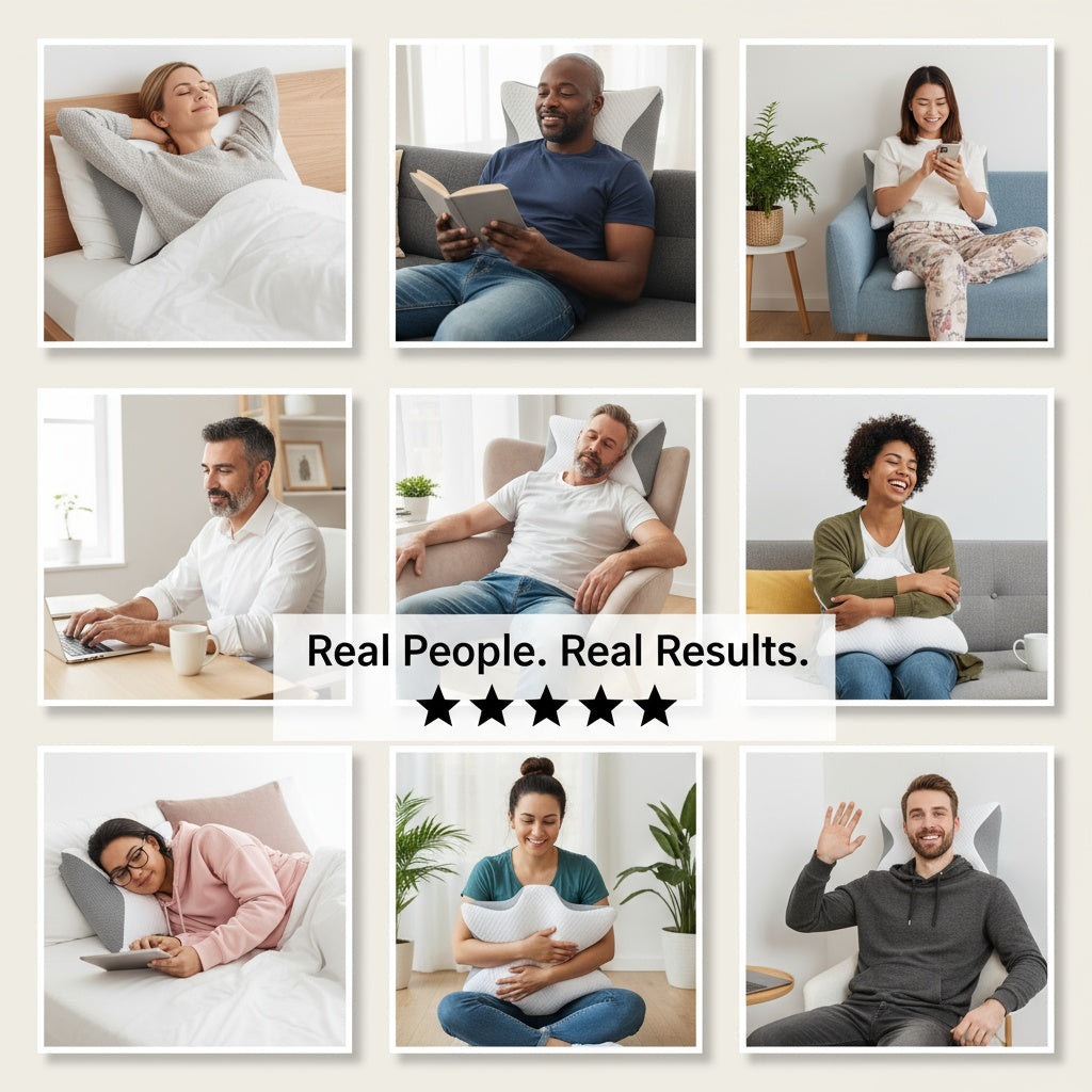 Welcouch Memory Foam Cervical Pillow