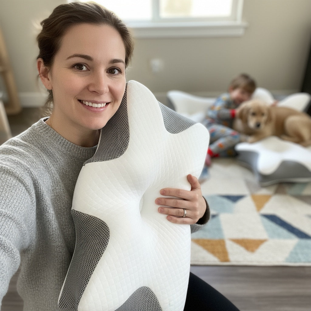 Welcouch Memory Foam Cervical Pillow